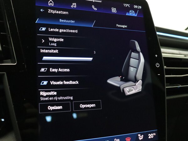 voorstoel(en) met massagefunctie