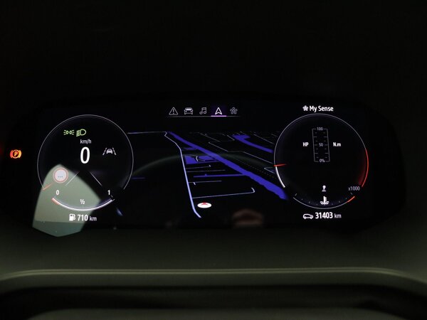 Instrumentenpaneel met 10" TFT kleurenscherm