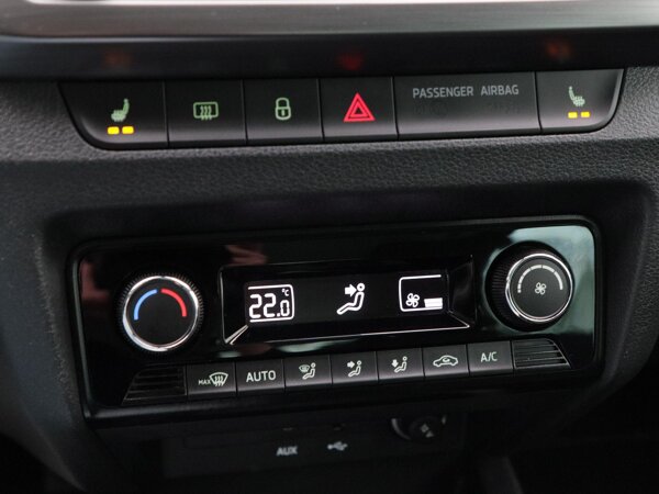 voorstoelen verwarmd