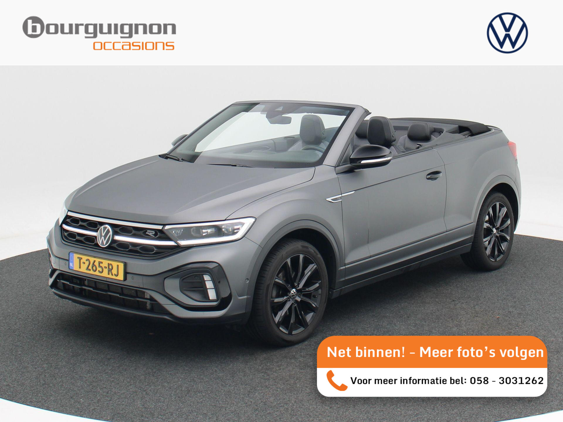 Volkswagen T-Roc Cabrio 1.5 TSi 150 Pk Automaat R-Line Edition Grey