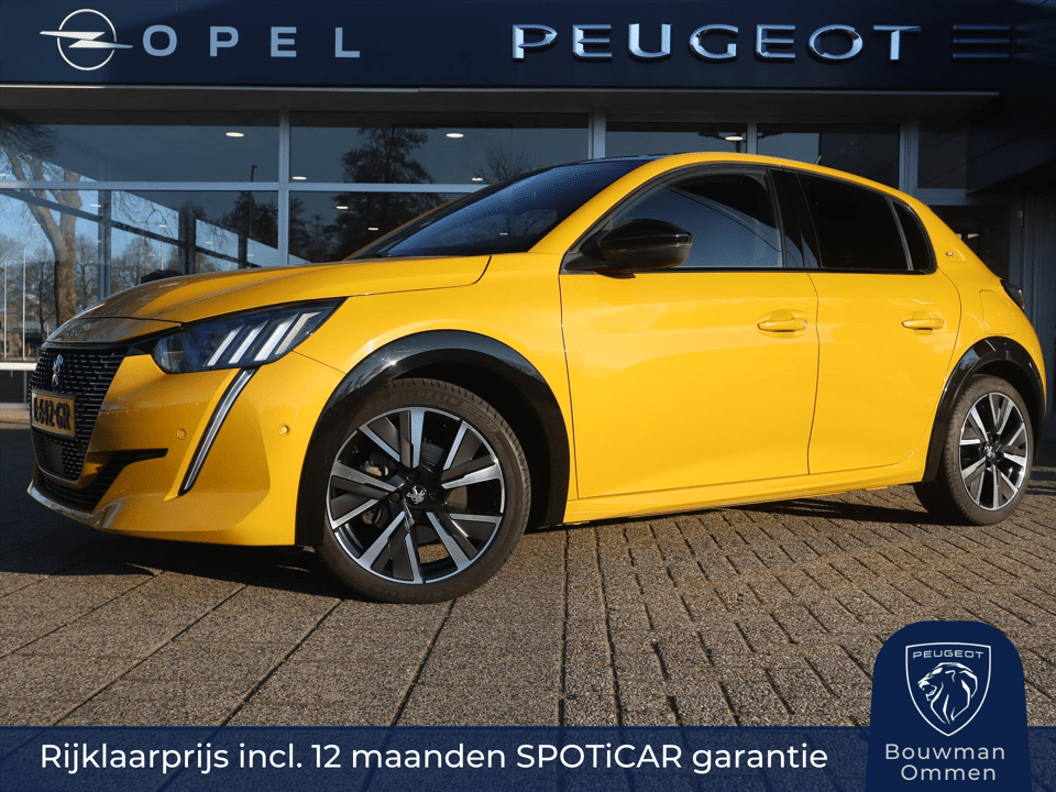 Peugeot 208 GT-Pack PureTech 100PK H6, Rijklaarprijs, Panoramadak Navigatie Adaptieve Cruise Control Stoelverwarming - Afbeelding 1