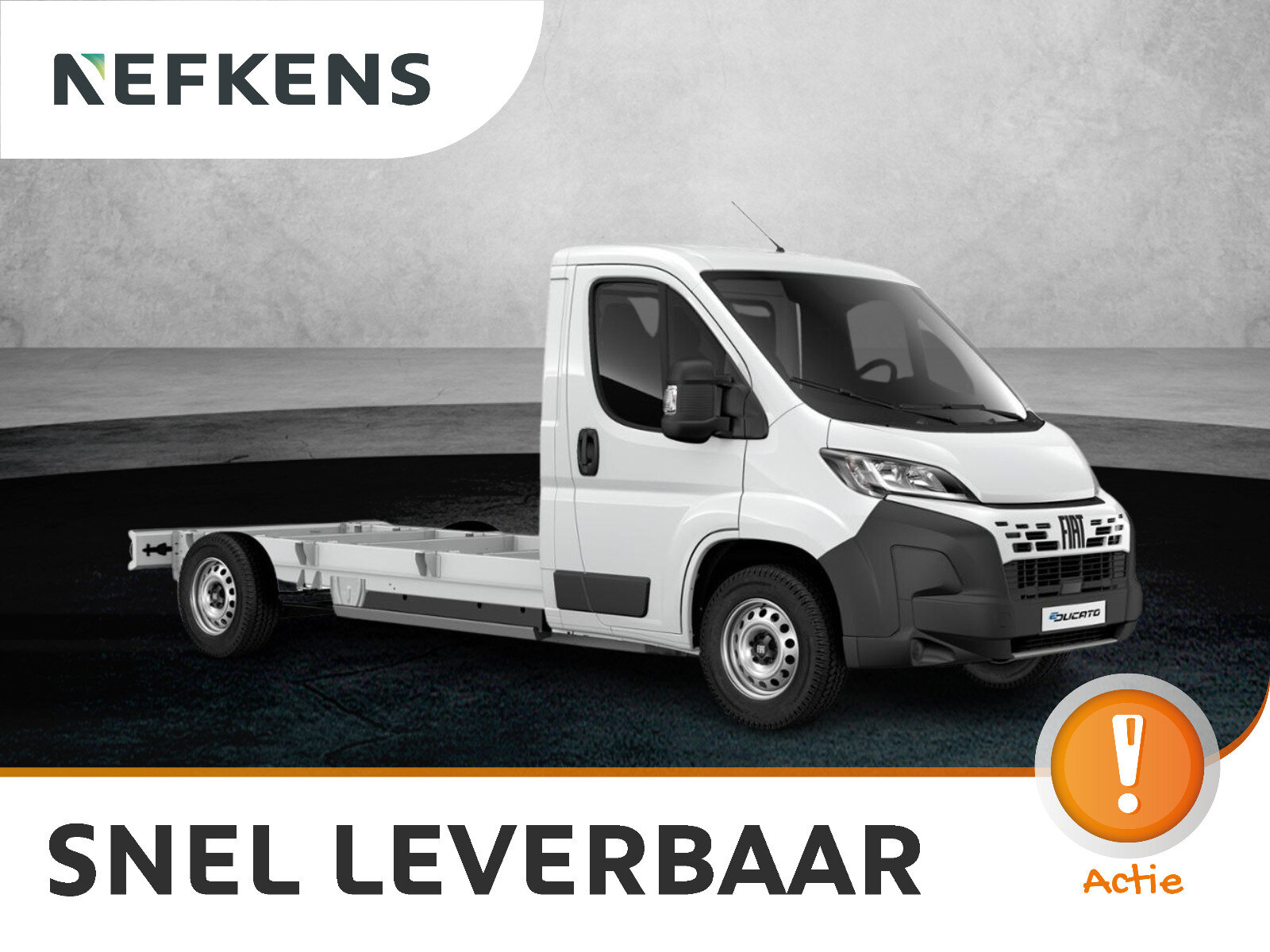 Fiat Ducato Professional Standaard - Chassis Cabine