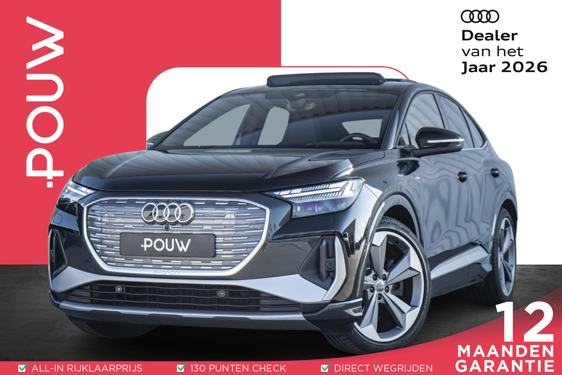 Audi Q4 Sportback e-tron 50 300pk quattro S edition 77 kWh