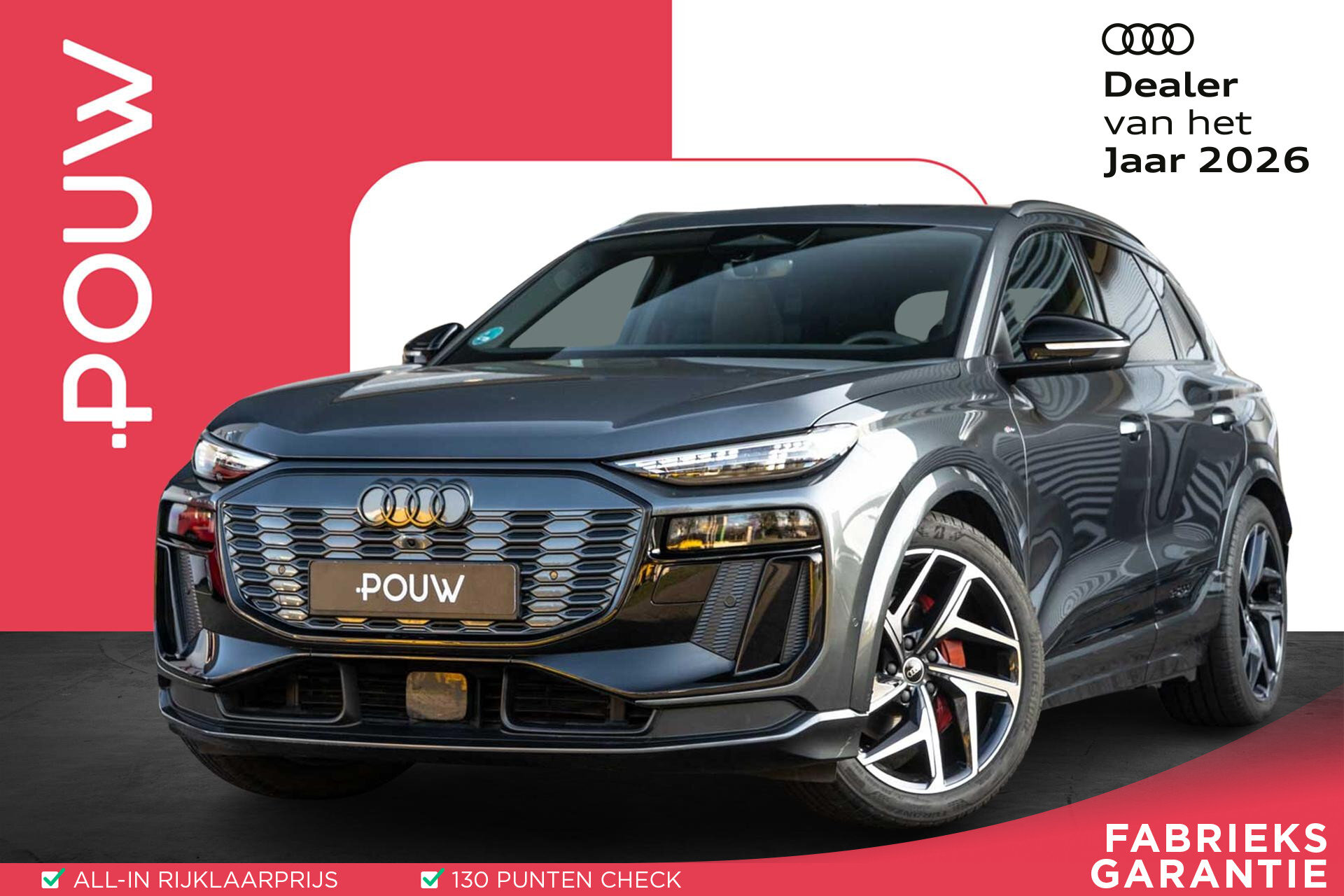 Audi Q6 e-tron 252pk S edition 83 kWh