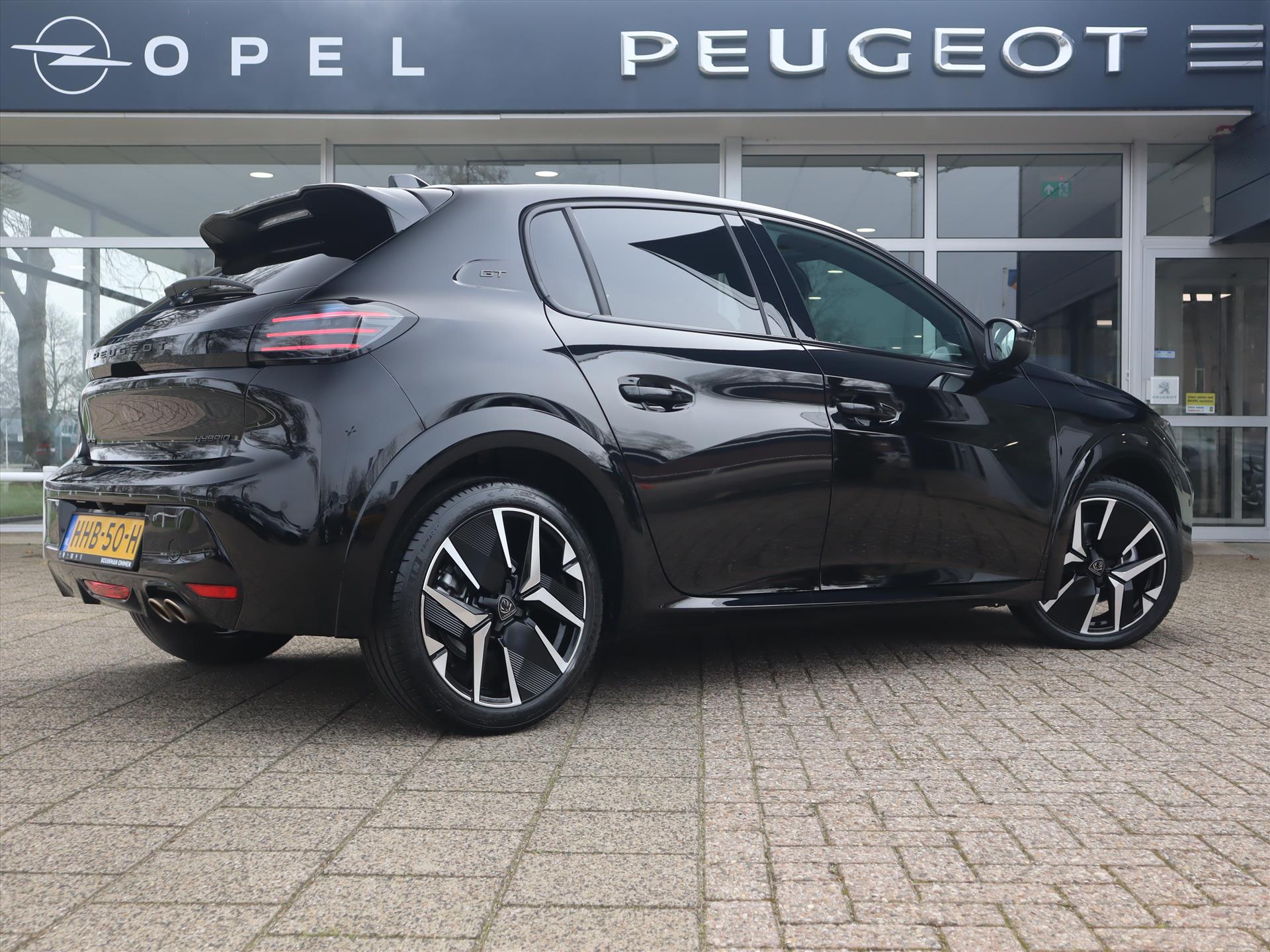 Peugeot 208 GT HYBRID 145pk e-DCS6 automaat, Rijklaarprijs, Camera voor en achter Adaptieve cruise control Keyless entry & start - Afbeelding 4