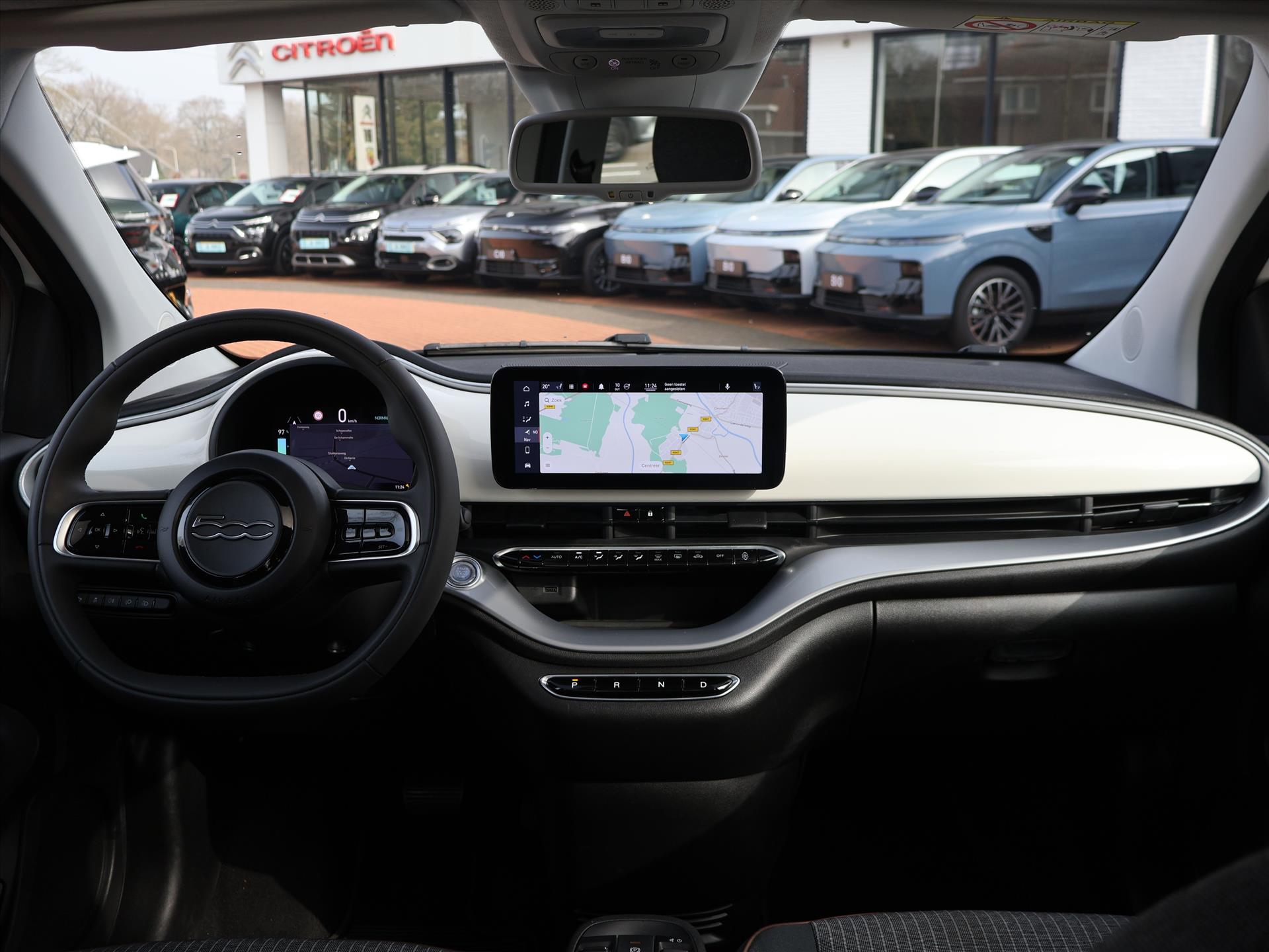 Fiat 500 42kWh 118pk Automaat Icon, Rijklaarprijs | SOH 95,4% | Schuif/-kanteldak | Navigatie | Camera | DAB+ | 17 inch wielen - Afbeelding 5