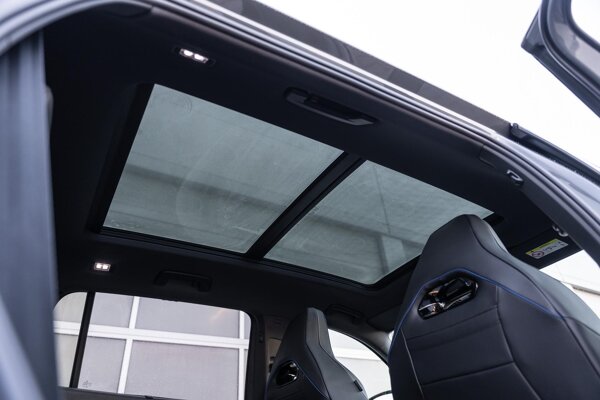 elektrisch glazen panorama-dak