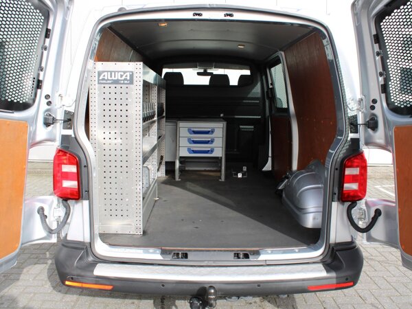 houten vloer in laadruimte