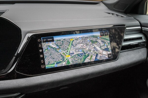 multimedia scherm passagier