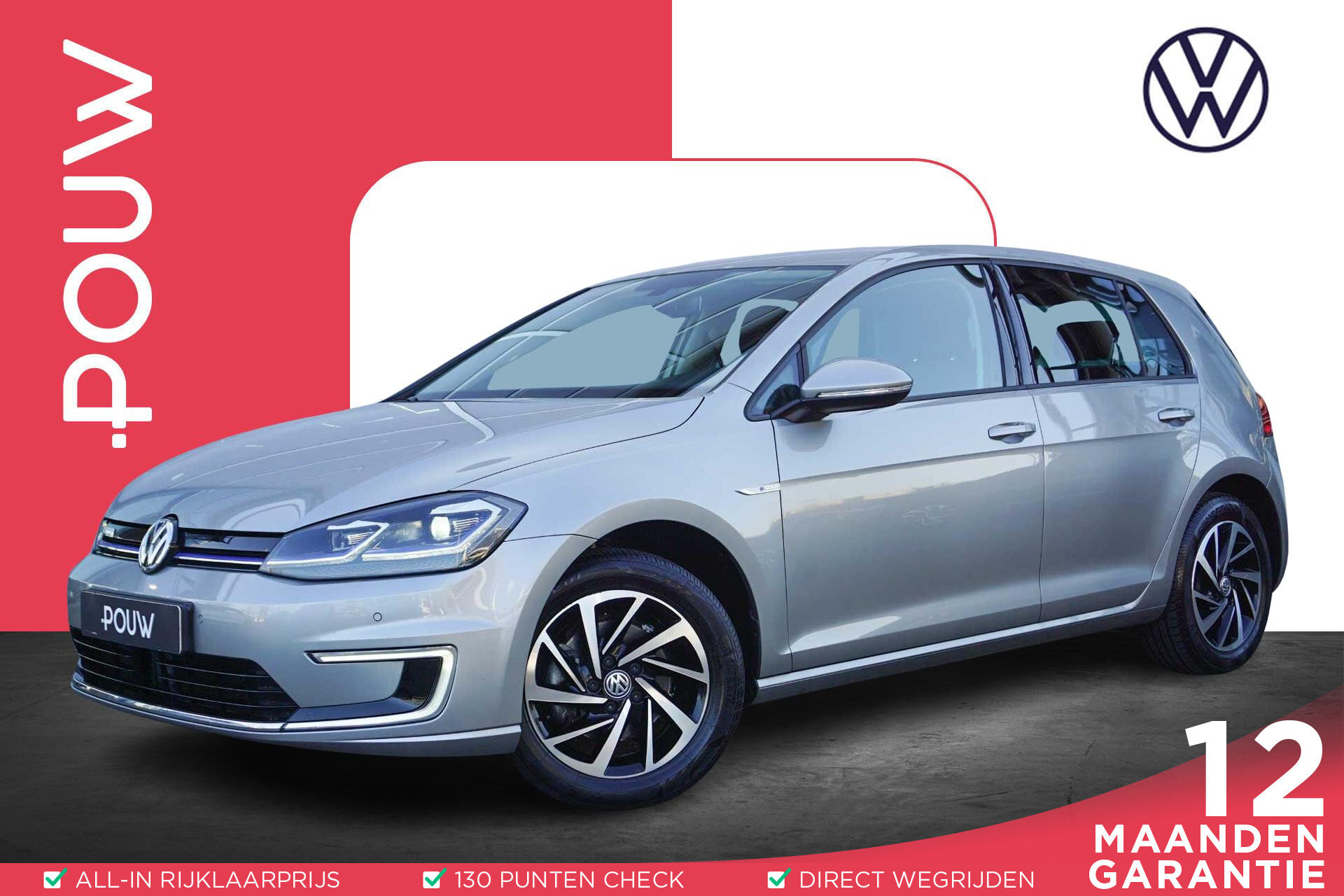 Volkswagen e-Golf 136pk