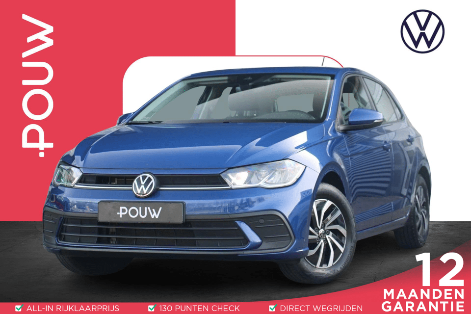 Volkswagen Polo 1.0 TSI 95pk Life - Afbeelding 1