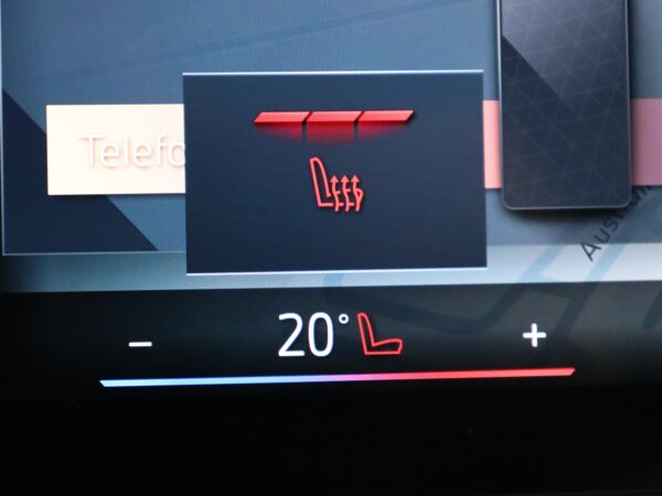 Elektrisch verwarmde voorstoelen