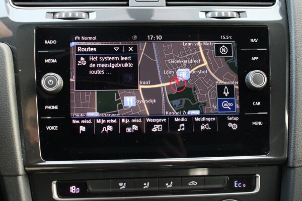 Navigatie systeem "Discover Media"