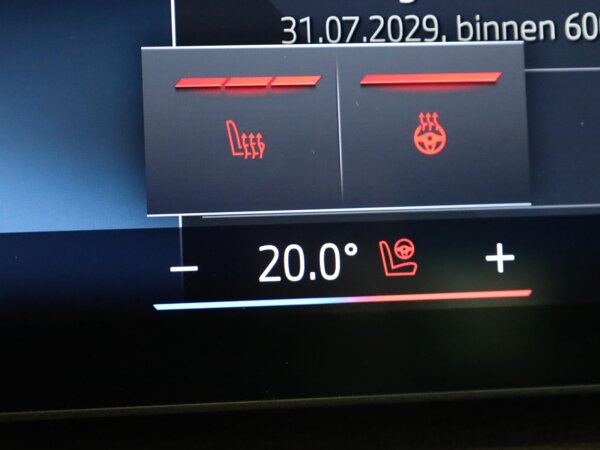 Elektrisch verwarmde voorstoelen