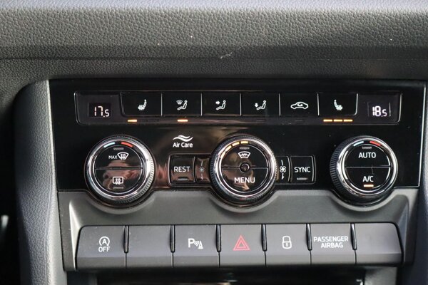 voorstoelen verwarmd