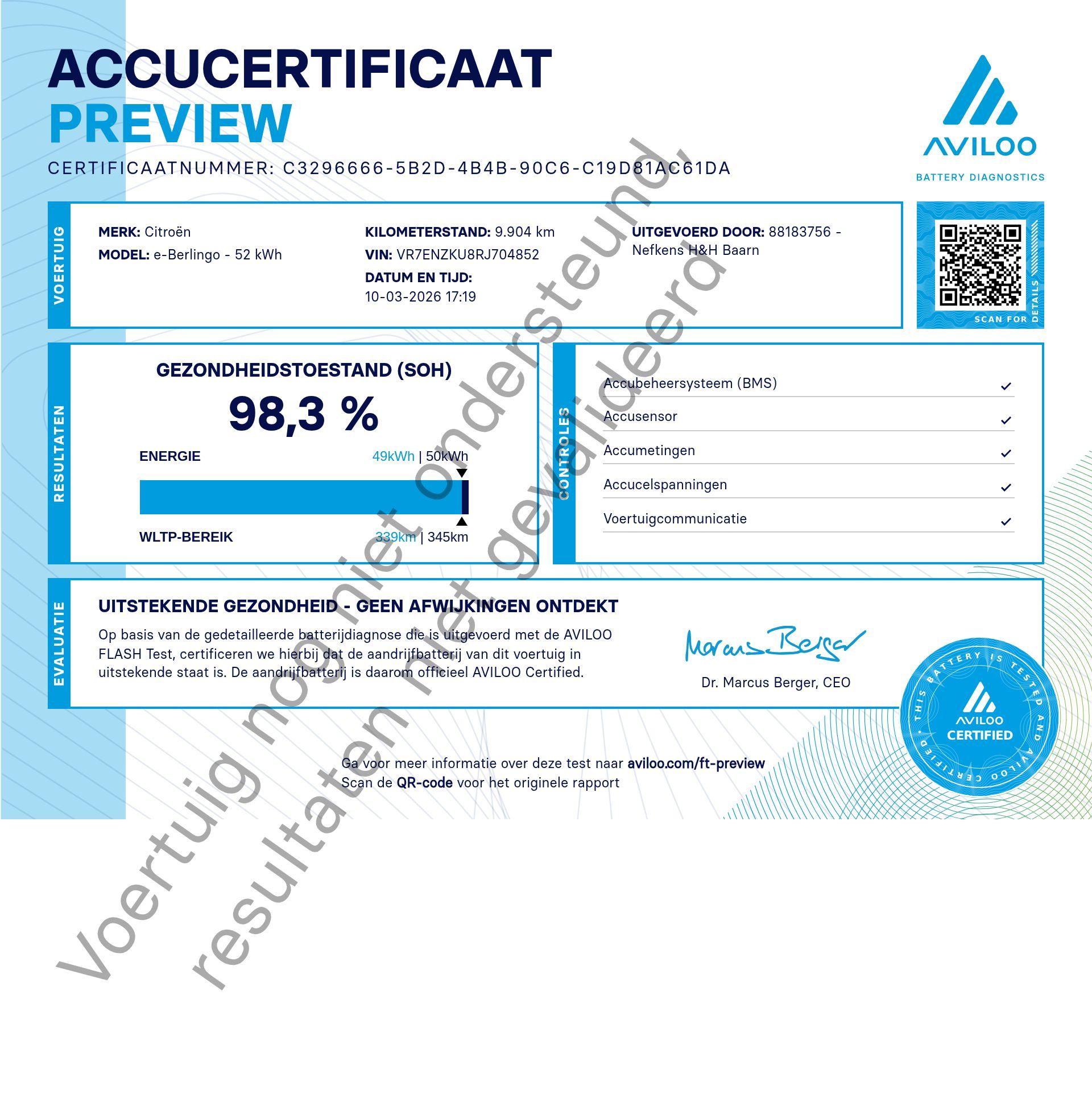 Citroën ë-Berlingo 136 L2 50 kWh - Afbeelding 5