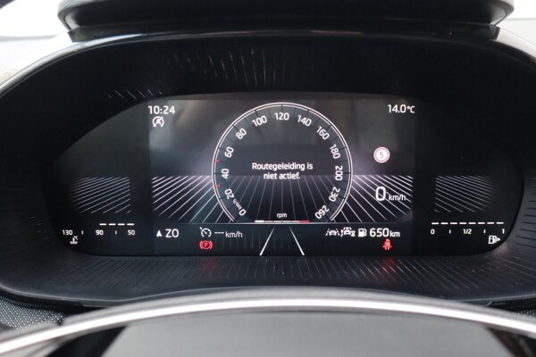 volledig digitaal instrumentenpaneel