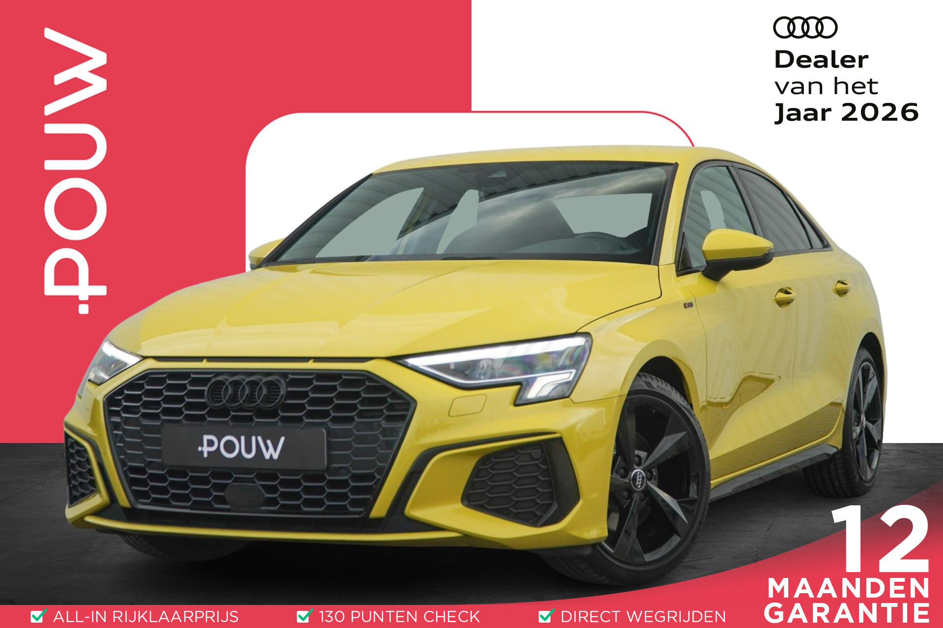 Audi A3 Limousine 30 TFSI 110pk S-tronic S Edition