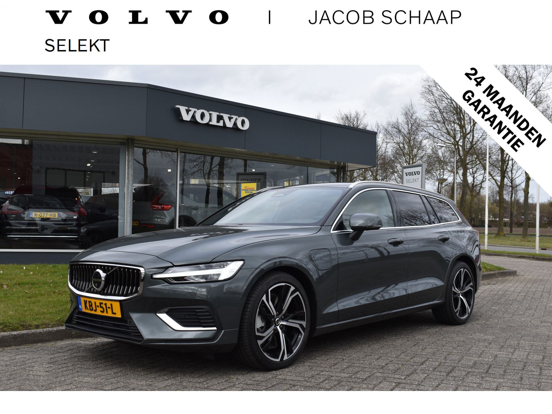 Volvo V60 T6 350PK Plug-in hybrid AWD Ultra Dark