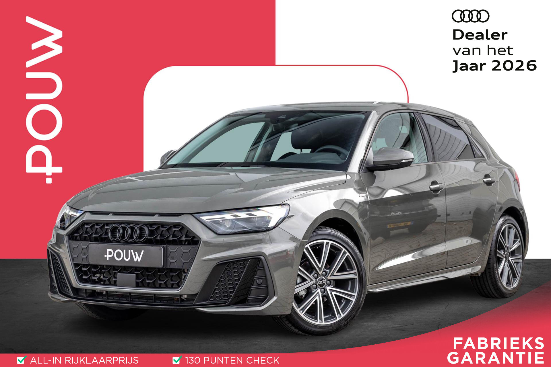 Audi A1 Sportback 25 TFSI 95pk S-tronic S edition