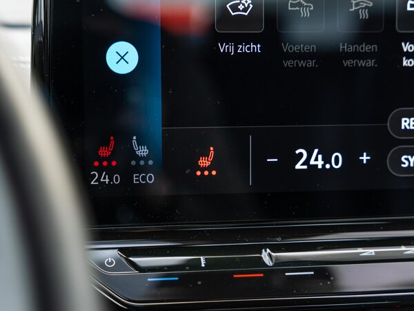 voorstoelen verwarmd