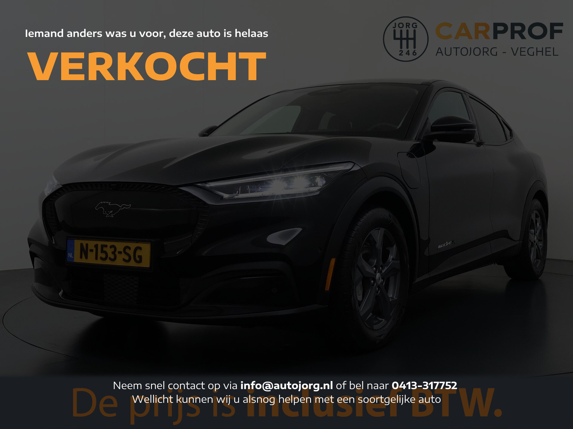 Ford Mustang Mach-E Extended RWD 98 kWh