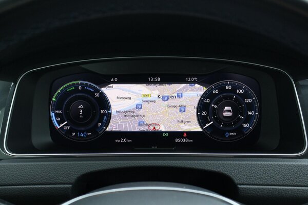 volledig digitaal instrumentenpaneel