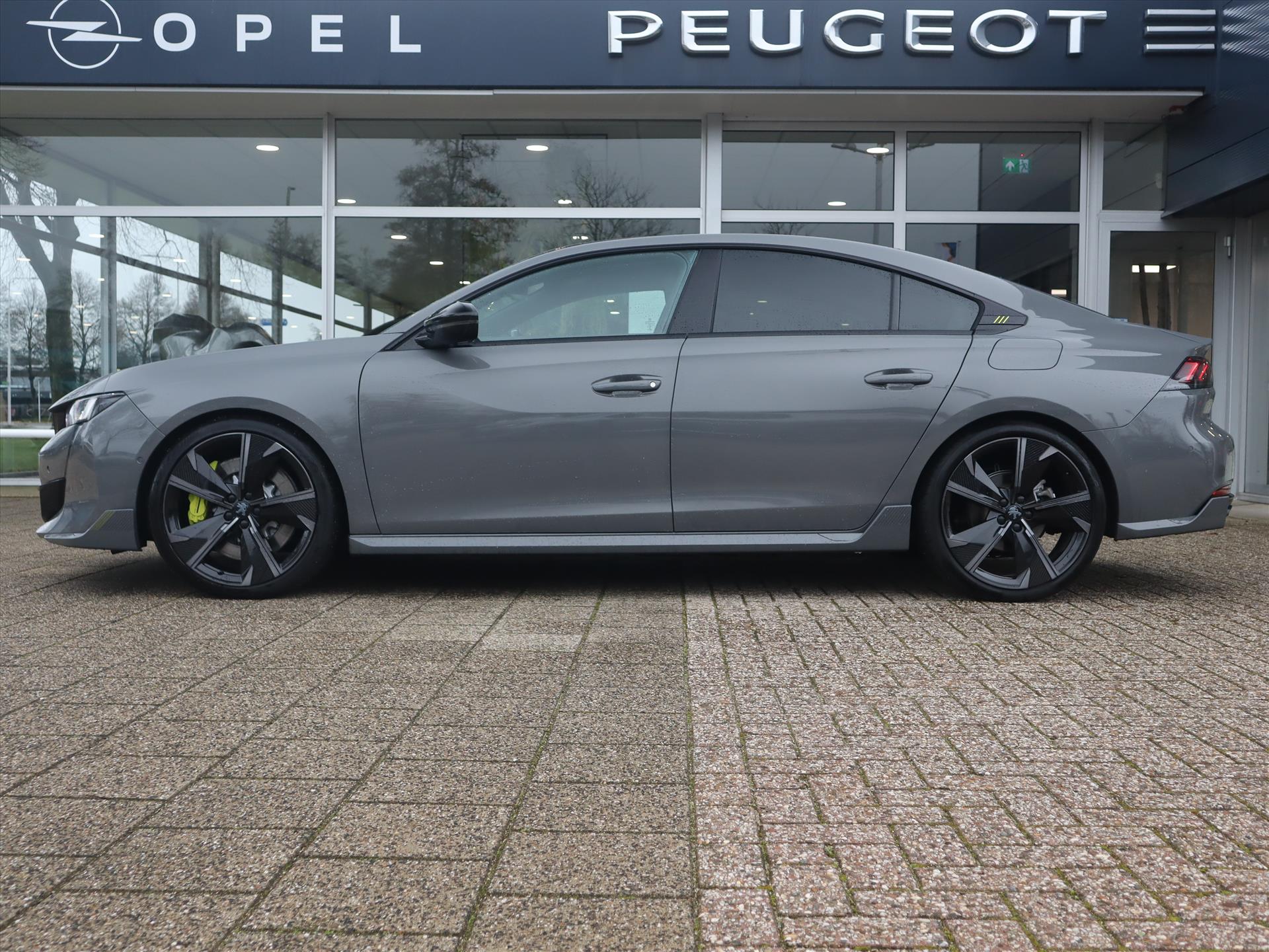 Peugeot 508 Berline PSE HYbrid 360PK e-EAT8 Automaat, Rijklaarprijs, Panoramisch schuif/kanteldak Navigatie FOCAL HiFi 7,4 kW lader - Afbeelding 2