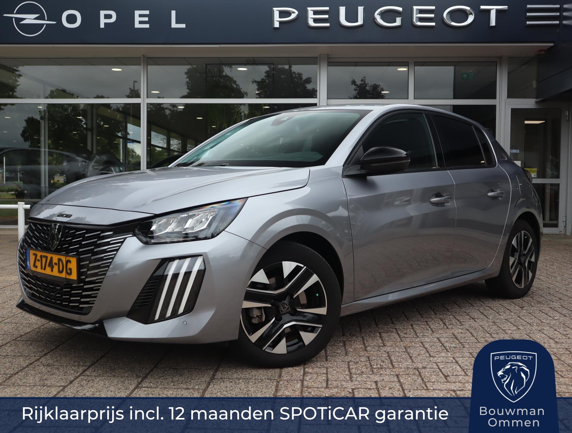 Peugeot 208 Allure Hybrid 110Pk e-DCS6 automaat, Rijklaarprijs, Apple Carplay / Android Auto Climate control Parkeersensoren Cruise control
