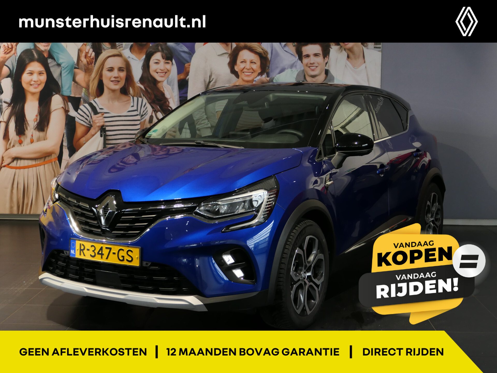 Renault Captur 1.6 E-Tech Hybrid 145 Intens