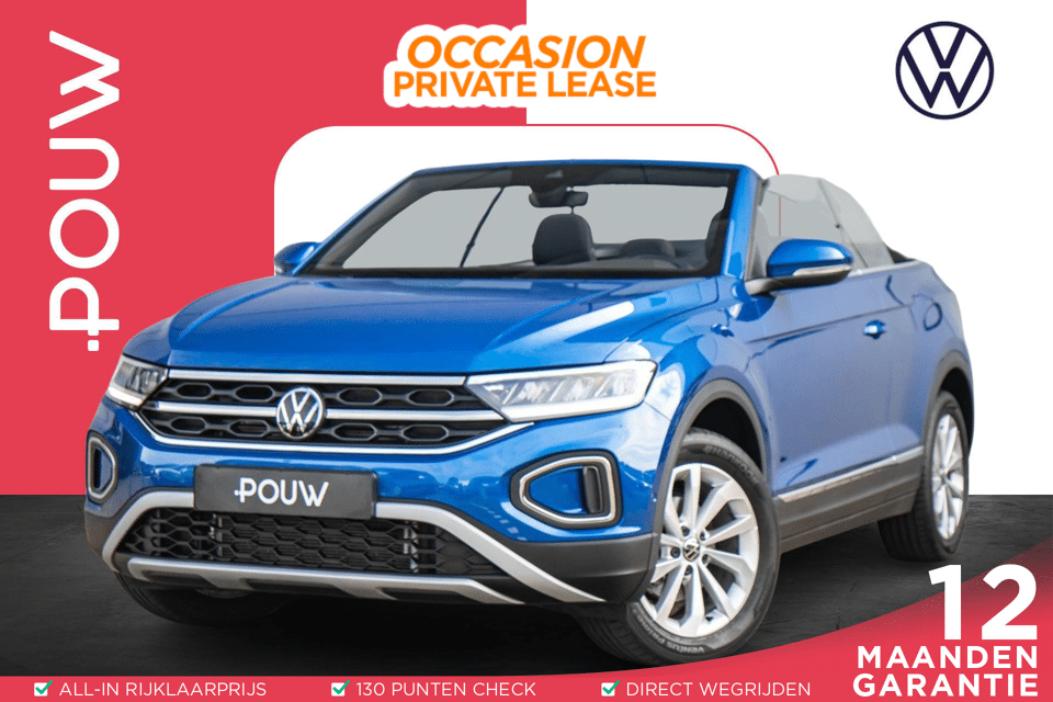 Volkswagen T-Roc Cabrio 1.5 TSI 150pk DSG Style - Afbeelding 1