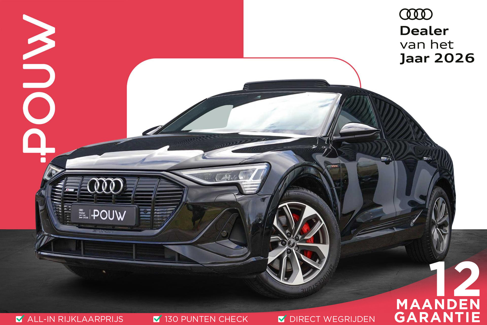 Audi e-tron Sportback 50 313pk quattro S Edition 71 kWh
