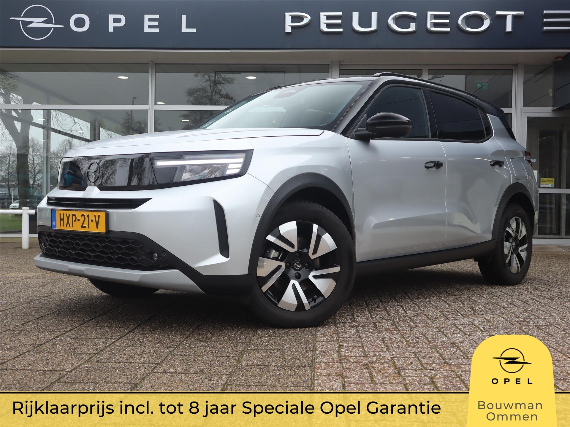 Opel Frontera GS 1.2 Turbo Hybrid 110pk eDCT Automaat, Rijklaarprijs, Navigatie Stoel-, stuur en voorruitverwarming