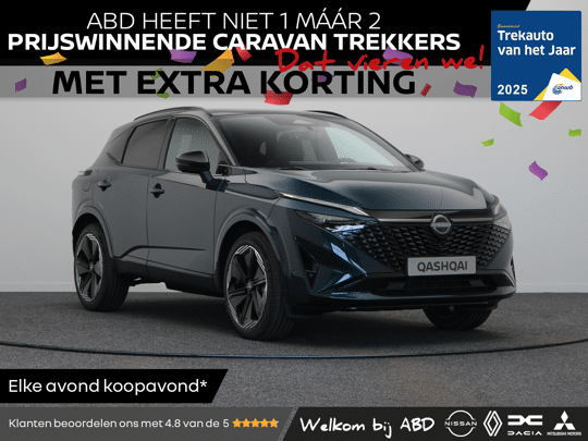 Nissan QASHQAI N-Design + Panoramisch glazen dak + Cold Pack e-Power