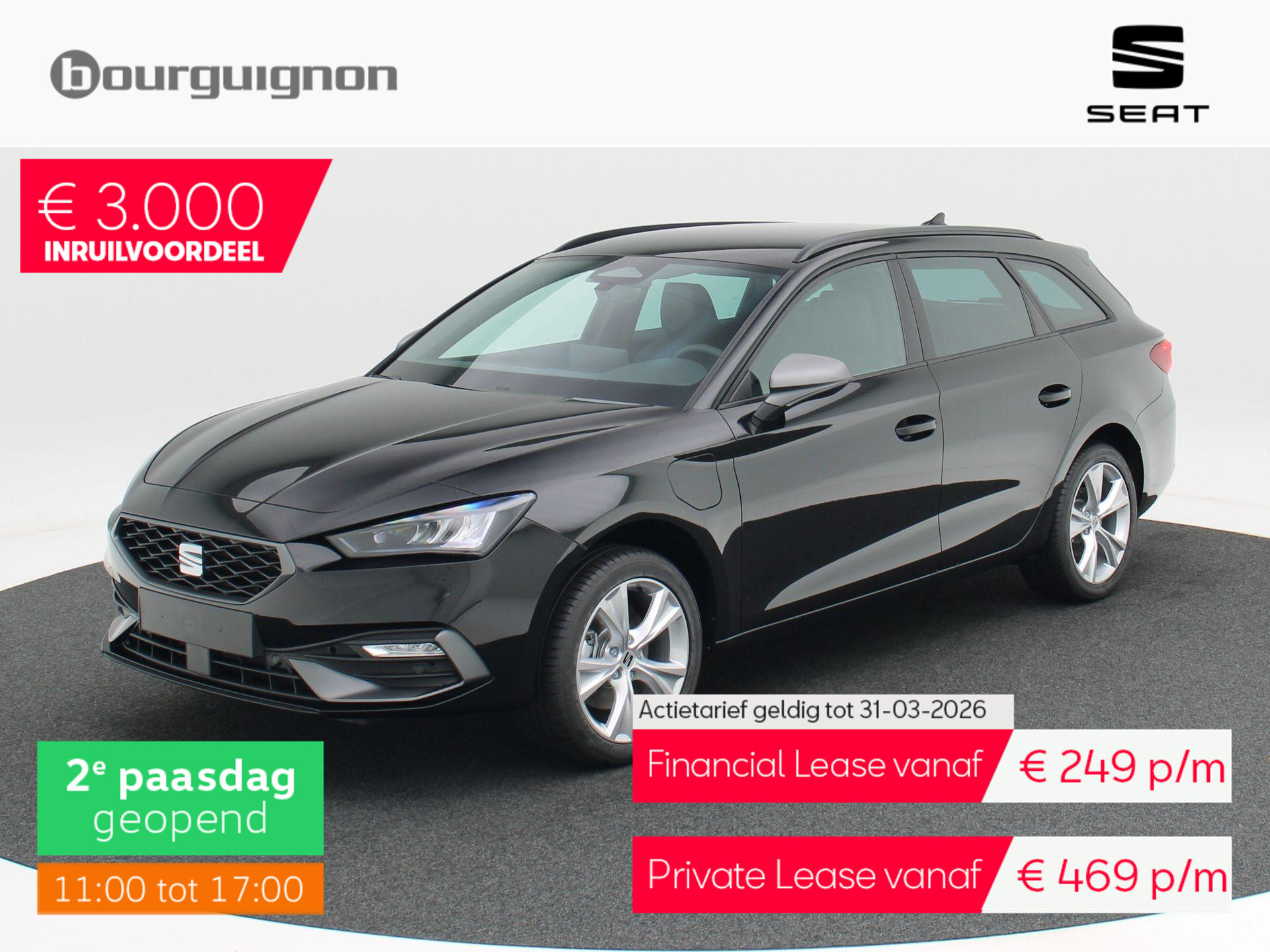 SEAT Leon Sportstourer FR Business 1.5 TSI eHybrid PHEV 204pk