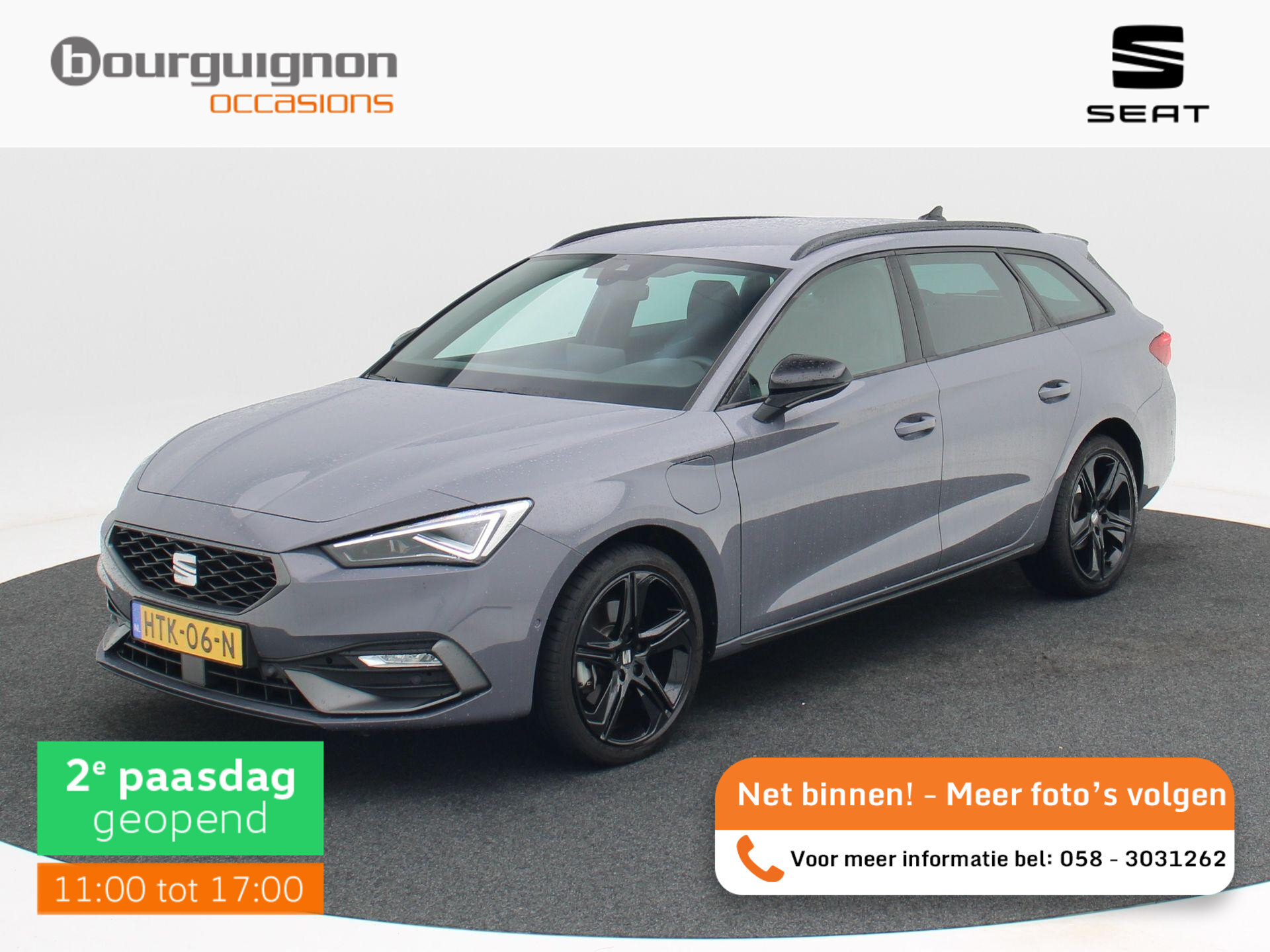 SEAT Leon Sportstourer 1.5 TSi 204 Pk e-Hybrid FR Business