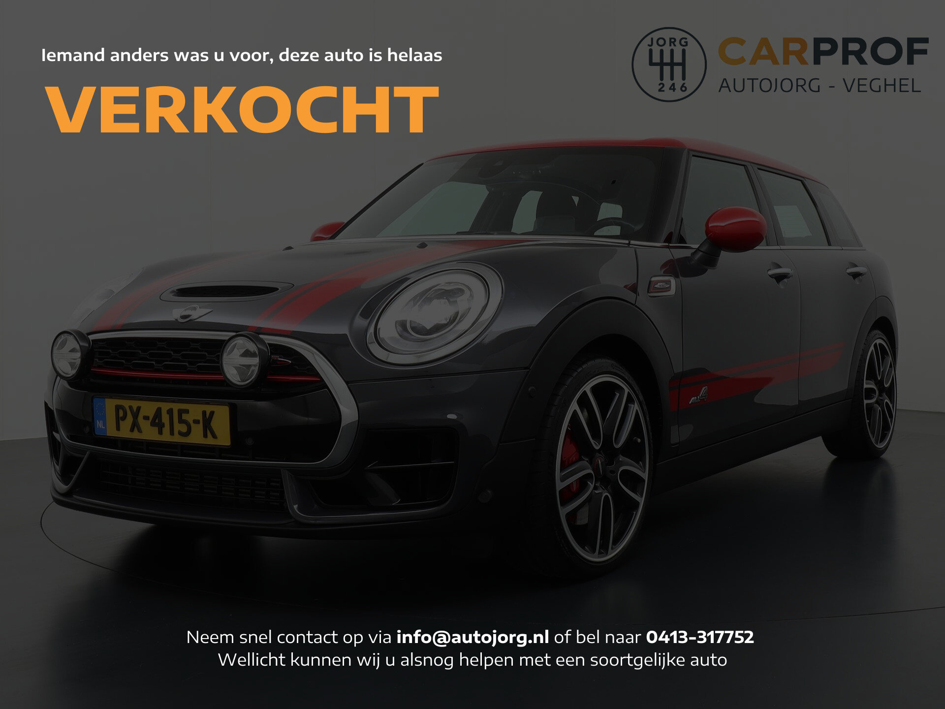 Mini Mini Clubman 2.0 John Cooper Works ALL4 Chili - Afbeelding 1