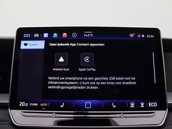 Navigatie via Apple carplay / Android auto Navigatie via Apple carplay / Android auto