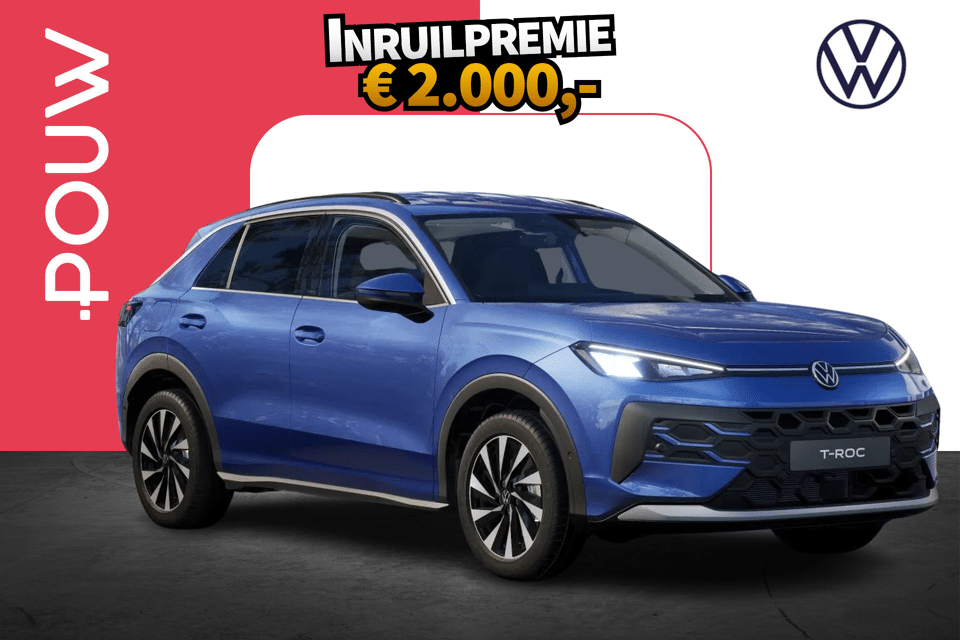 Volkswagen T-Roc 1.5 eTsi 115pk DSG Life First Edition - Afbeelding 1