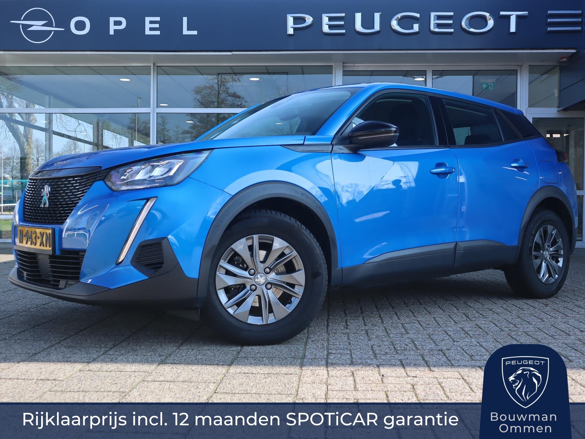 Peugeot 2008 SUV Active Pack PureTech 100pk H6, Rijklaarprijs, Navigatie Trekhaak DAB+ LED verlichting