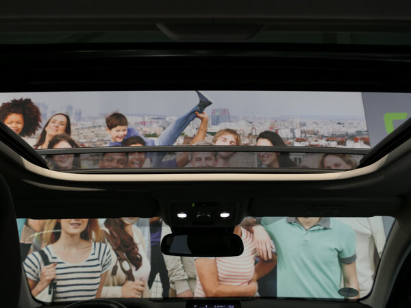 Elektrisch glazen schuif-/kanteldak Elektrisch glazen schuif-/kanteldak