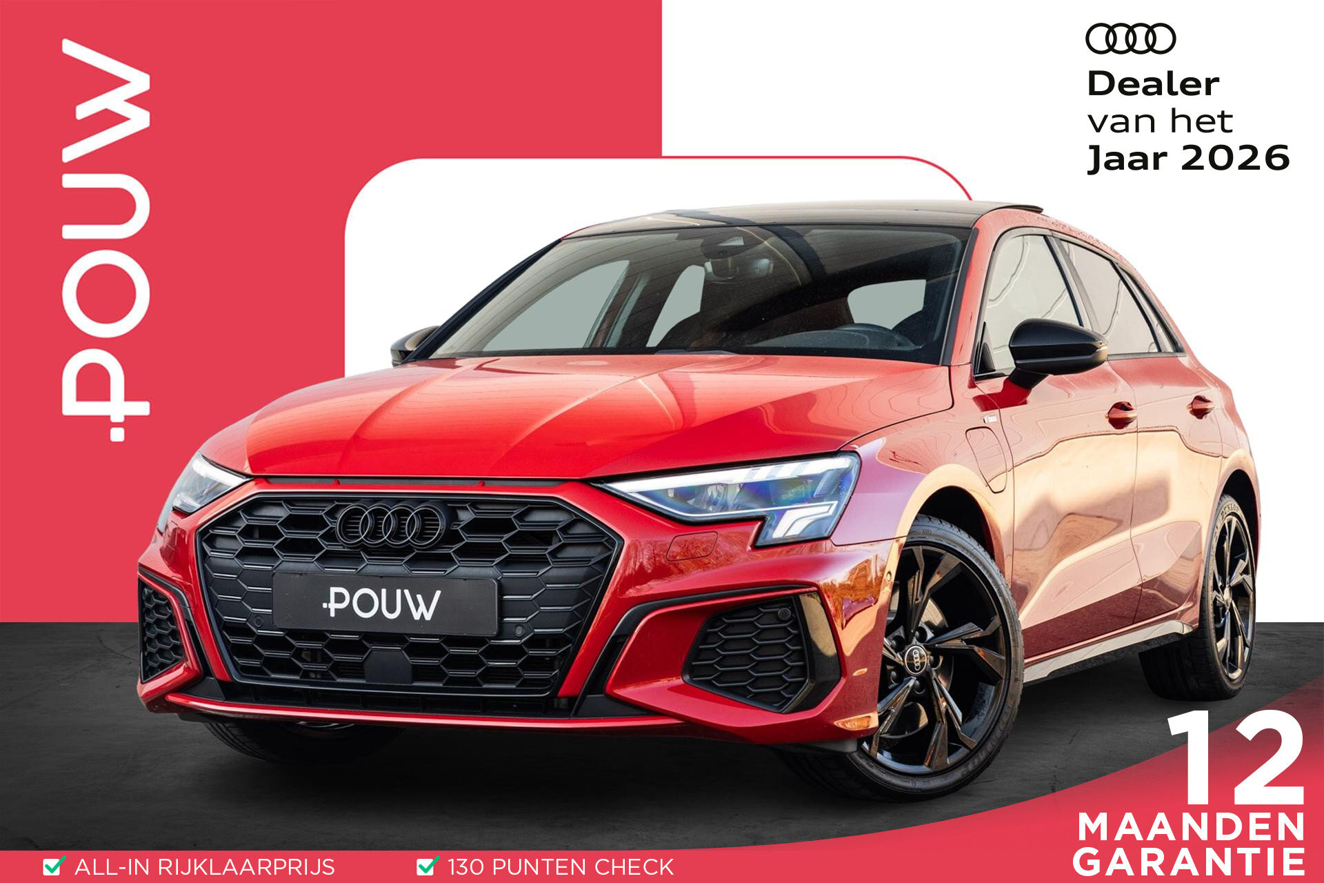 Audi A3 Sportback 45TFSIe 245pk PHEV S Edition Competition