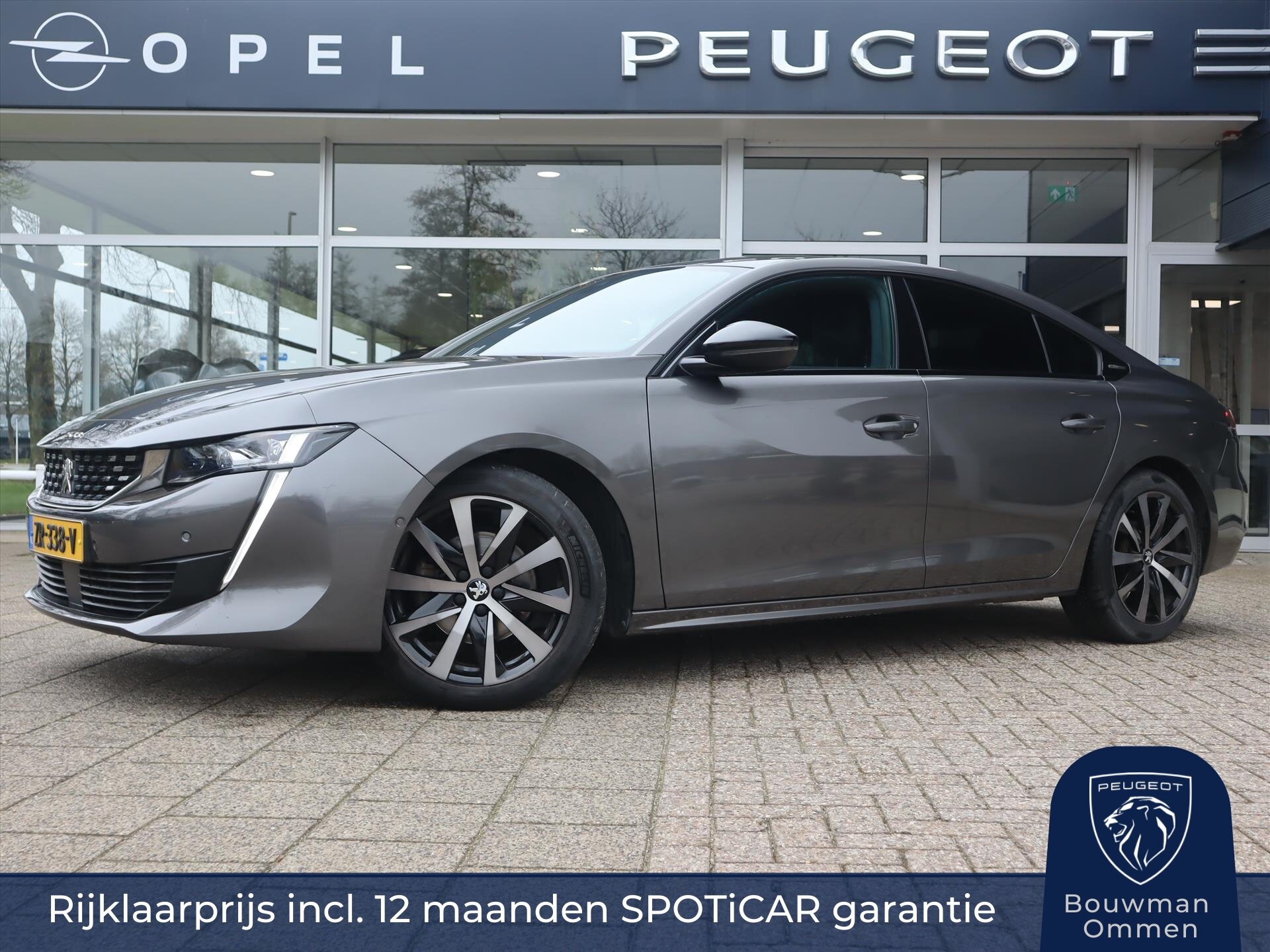 Peugeot 508 Berline GT-Line PureTech 180pk S&S EAT8 automaat, Rijklaarprijs, FOCAL HiFi Stoelverwarming El. bedienbare achterklep