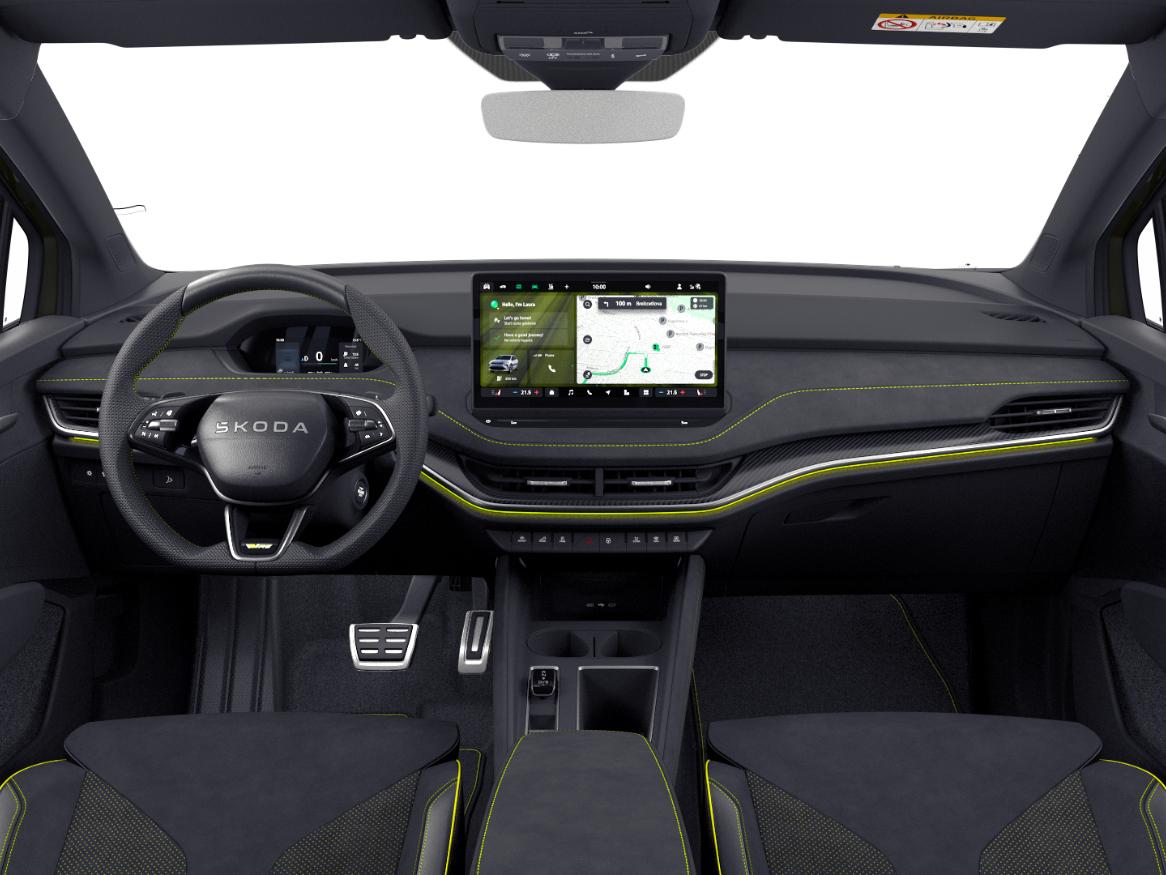 Skoda Enyaq RS Elektromotor 250 kW / 340 PK SUV Elektrische aa - Afbeelding 4