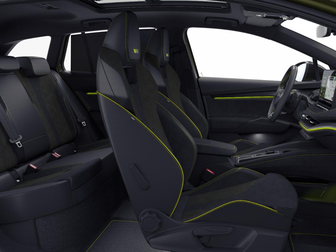 Skoda Enyaq RS Elektromotor 250 kW / 340 PK SUV Elektrische aa - Afbeelding 5