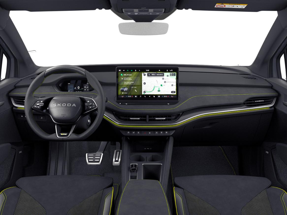 Skoda Enyaq RS Elektromotor 250 kW / 340 PK SUV Elektrische aa - Afbeelding 4