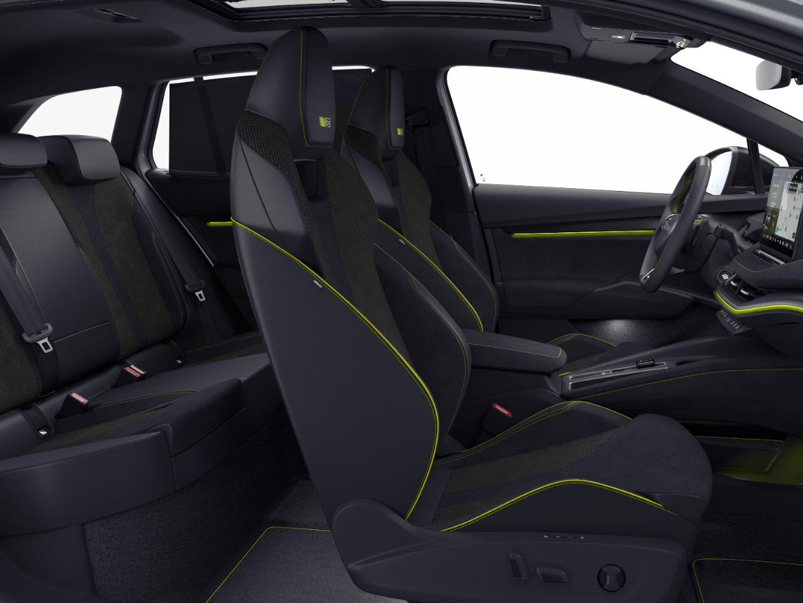 Skoda Enyaq RS Elektromotor 250 kW / 340 PK SUV Elektrische aa - Afbeelding 5