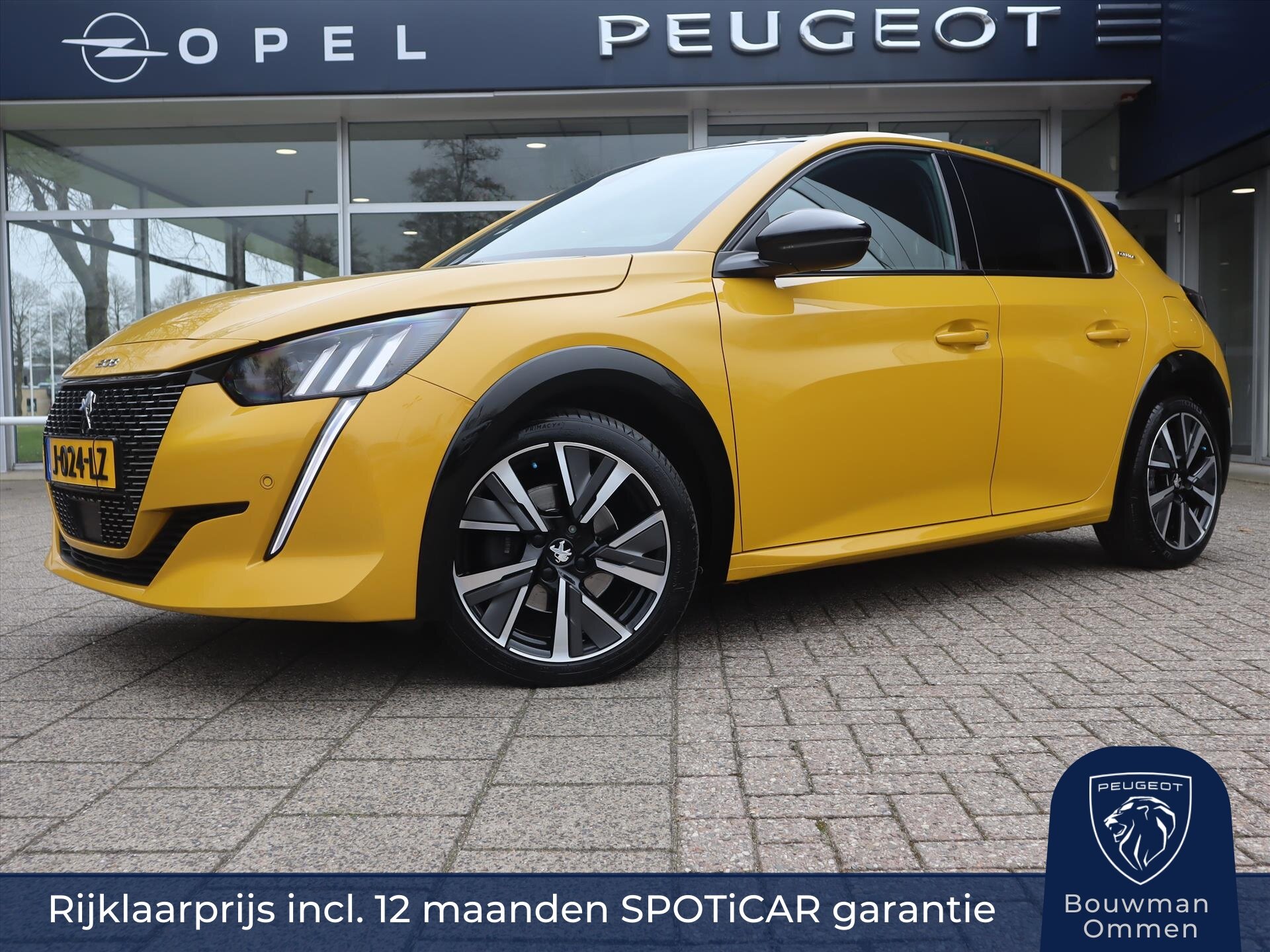 Peugeot 208 GT-Line PureTech 100pk EAT8 automaat, Rijklaarprijs, Navigatie Keyless Entry & Start Black Diamond dak