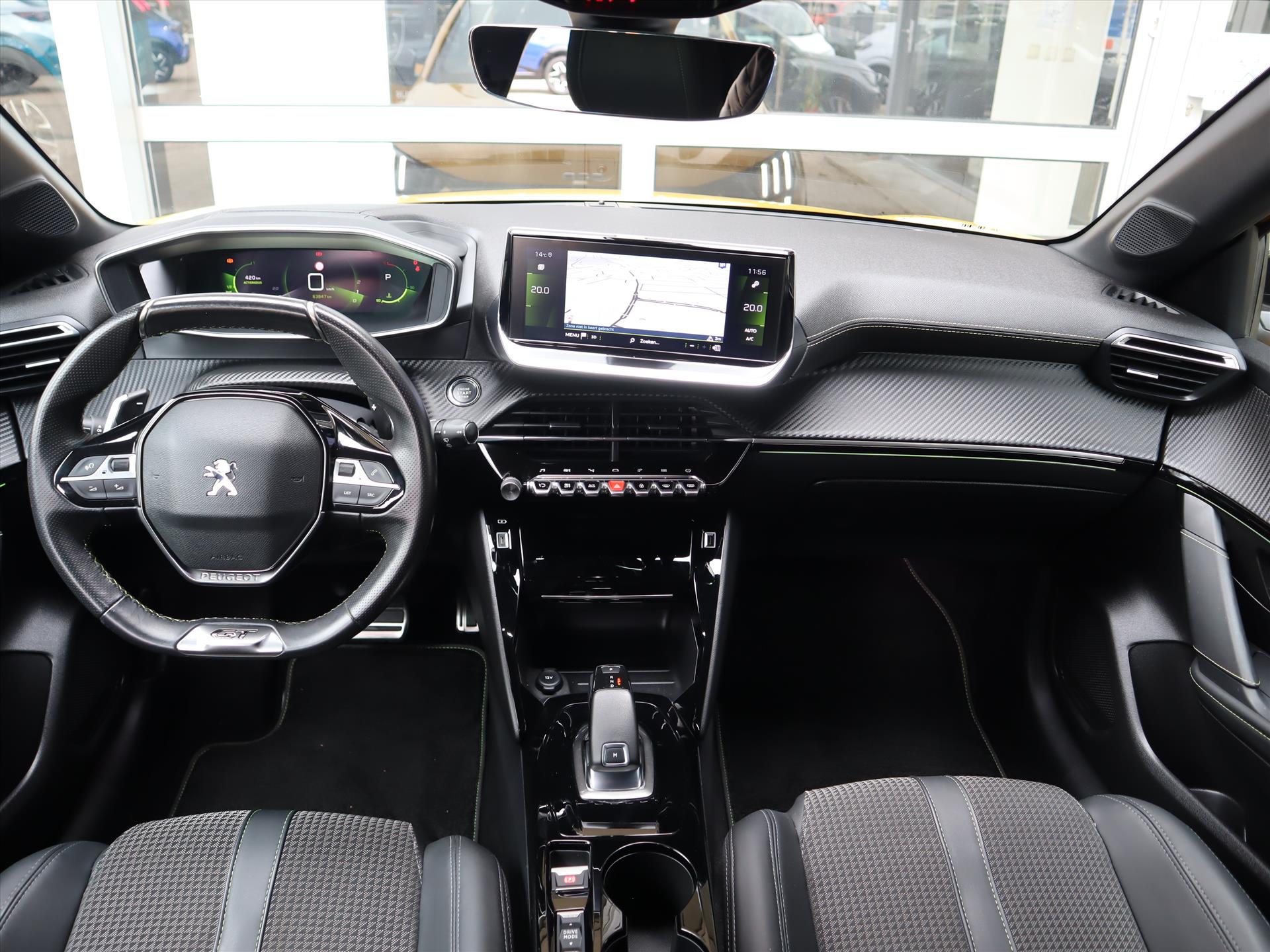 Peugeot 208 GT-Line PureTech 100pk EAT8 automaat, Rijklaarprijs, Navigatie Keyless Entry & Start Black Diamond dak - Afbeelding 5