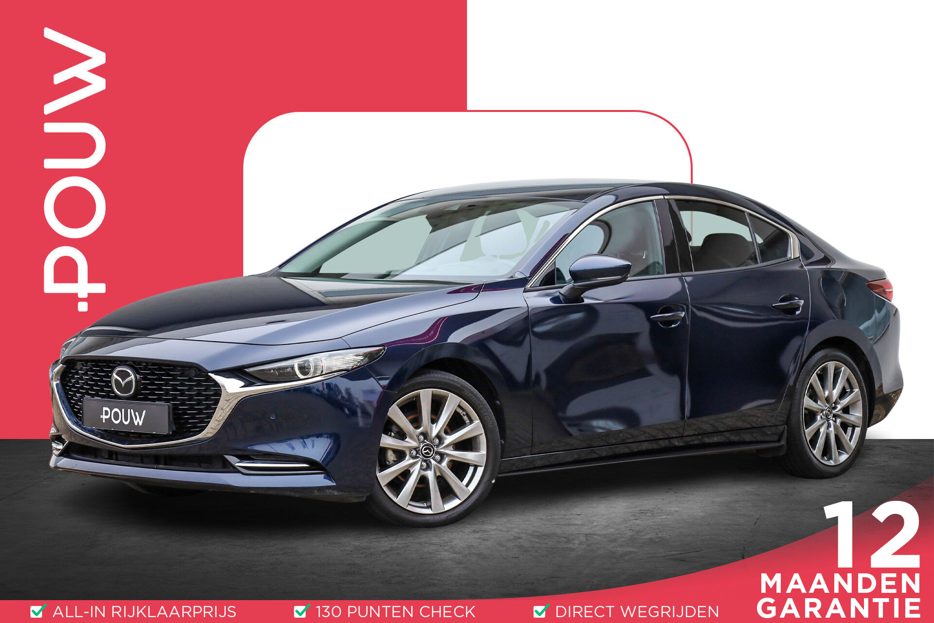 Mazda 3 2.0 e-SkyActiv-X M Hybrid 180pk Luxury